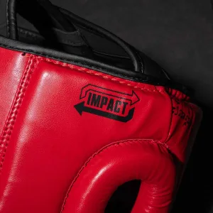 Боксерський шолом Phantom Muay Thai Full Face Red (капа в комплекті) універсальний