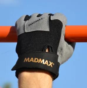 Рукавички для фітнесу MadMax MFG-871 Damasteel Grey/Black XL