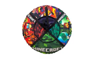 Надувні санки ватрушка з камерою "майнкрафт" 120 см