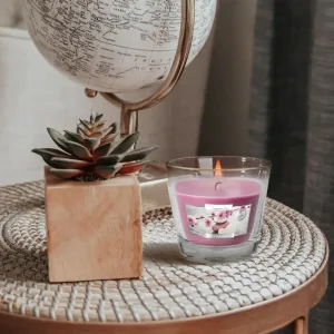 Свічка в скляному стакані Bispol SPA Garden (SN 90-254)