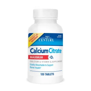 Calcium Citrate maximum + D3 - 120 таблеток