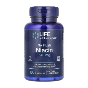 No Flush Niacin 640 мг - 100 капсул