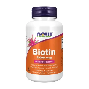 Biotin 5,000 мкг - 120 капсул