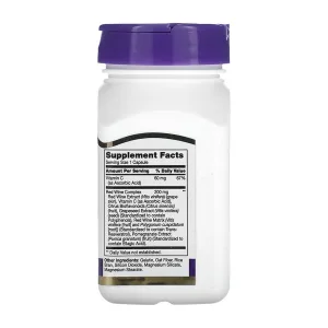 Resveratrol Red Wine Extract - 90 caps.