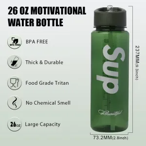 Пляшка для води 800 мл MK 4875 Зелений