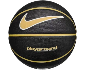 М'яч баскетбольний EVERYDAY PLAYGROUND 8P GRAPHIC DEFLATED BLACK/INFINITE GOLD/WHITE розмір 7 N.100.4371.015.07 (Оригінал)