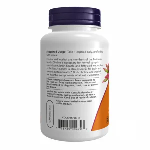 Choline & Inositol 250/250 мг - 100 капсул