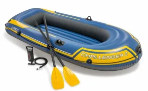 Двомісний надувний човен Intex 68367 Challenger 2 Set
