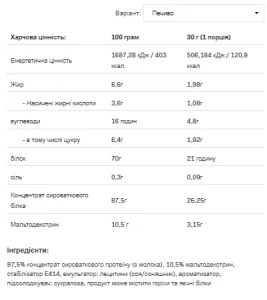 Whey Protein - 2,27 кг печиво з кремом