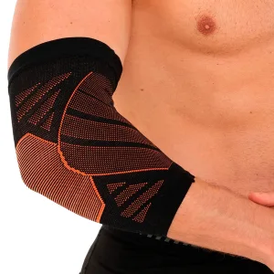 Налокотник еластичний MUTE 1 шт Черно-Зелений