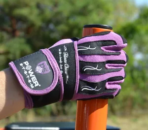 Рукавички для фітнесу Power System PS-2710 Fitness Chica жіночі Purple - S