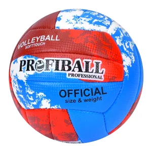 М'яч волейбольний Profiball 1199 Синій-Червоний