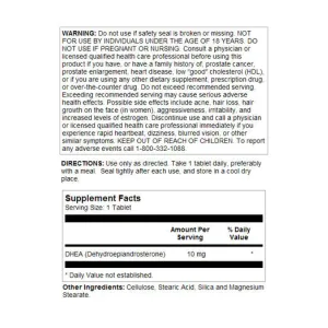 DHEA 10 мг - 60 таблеток
