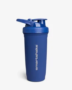 Шейкер спортивний SmartShake металевий Reforce Stainless Steel 900 мл Navy Blue