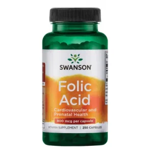 Folic Acid 800 мкг - 250 капсул