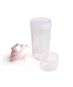 Шейкер спортивний SmartShake Slim - 500 мл Бавовняний Рожевий Світлий Лавандовий