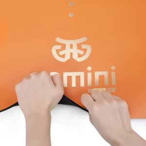 Килимок для йоги каучуковий поліуретан Sport Pro 183 см*68 см*5 мм помаранчевий