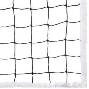 Volleyball Net MIK 9.5x1.0 m Black-White