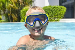 Маска для плавання BESTWAY 7+ 22049 синій-жовтий