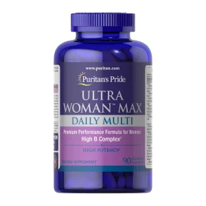 Ultra Woman™ Max Daily Multi Multivitamin - 90 капсул (До 01.27)