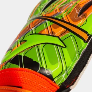 Воротарські рукавички Joma CALCIO 23 салатові з помаранчевим