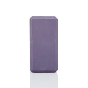 Блок для йоги 180 г 23×15х7,5 см - бузковий