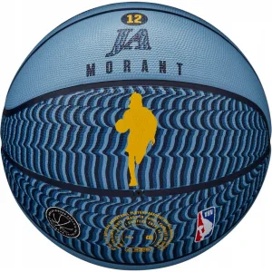 М'яч баскетбольний Wilson NBA PLAYER ICON OUTDOOR BSKT MORANT розмір 7 WZ4016901XB7 (оригінал)