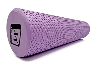 Массажный ролик EasyFit Foam Roller 60 см фиолетовый