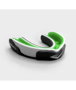 Капа боксерська Everlast EVERGEL MOUTH GUARD зелено-білий універсальна (оригінал)