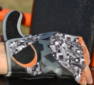 Рукавички для фітнесу MadMax MFG-831 Mti 83,1 Grey/Digital Camo XXL