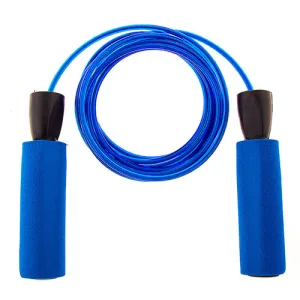 Скакалка швидкісна кросфіт зі сталевим тросом червоний