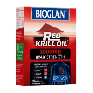 Max Strength Red Krill Oil 1000 мг - 30 капсул