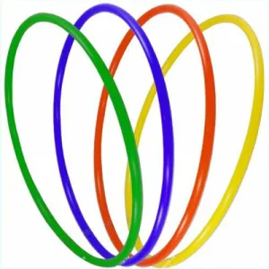 Обруч цільний гімнастичний пластиковий