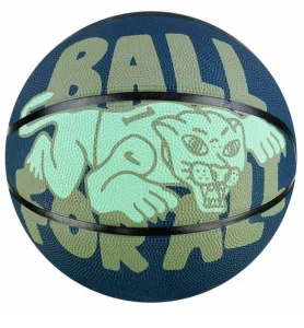 М'яч баскетбольний Nike Everyday Playground 8P GRAPHIC DEFLATED BLUE/ALLIGATOR/BLACK/GREEN розмір 5 (оригінал)