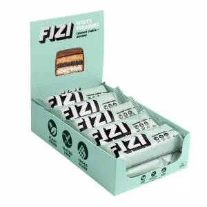 FIZI Chocolate Bar - 10x45 г Кокосове печиво Горіхи