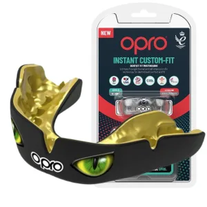 Капа OPRO Instant Eyes доросла (вік 11+) Black/Green (art.102524001)