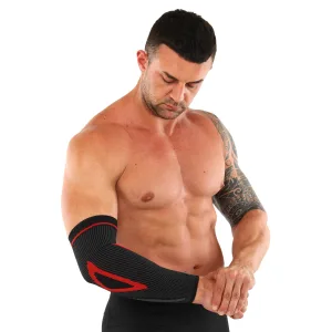 Elastic Elbow Sleeve with Fixing Strap SIBOTE 1 pc - 37.5 cm