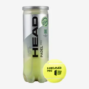 М'ячі для падл-тенісу Head Padel Pro 3B (оригінал)