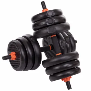 Набір трансформер гантелі гиря штанга упори 6в1 FED 25 кг чорний
