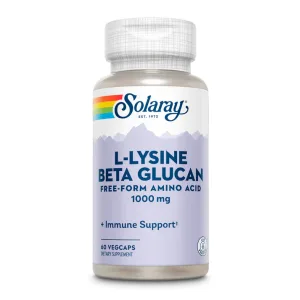 L-Lysine with Beta Glucan 1000 мг - 60 капсул
