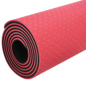 Килимок для йоги та фітнесу Power System PS-4060 TPE Yoga Mat Premium Red 183 х61 х0,6