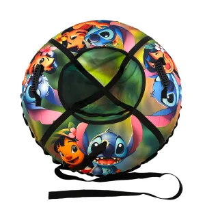 Тюбінг надувні санки ватрушка з камерою "Стич" 100 см