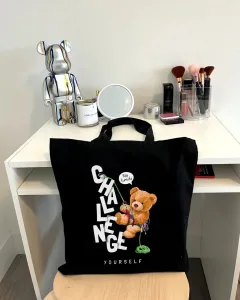 Екошопер BookOpt ВК4059 Teddy Bear (Challenge) чорний