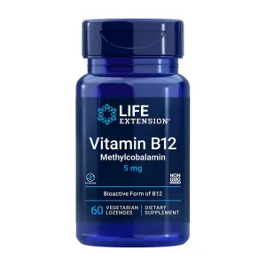 Vitamin B-12 methylcobalamin 5 мг (60 вег. льодяників)