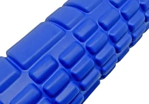 Масажний ролер EasyFit Grid Roller Mini 30 см синій