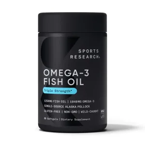 Omega-3 Fish Oil Alaska Pollock 1250 мг 90 капсул (без етикетки)