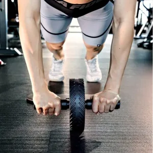 Колесо для преса PowerPlay PP-4344 AB Wheel Pro чорне