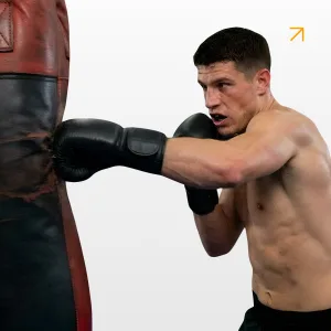 Боксерські рукавички Everlast 6 унцій чорні