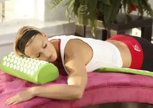 Килимок масажний аплікатор кузнєцова Acupressure YG2890 65 см 40 см синій чорний