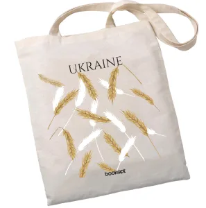 Екошопер BookOpt BK4007 Ukraine Колоски бежевий